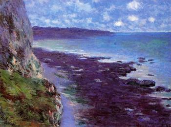 Claude Oscar Monet : Cliff near Dieppe